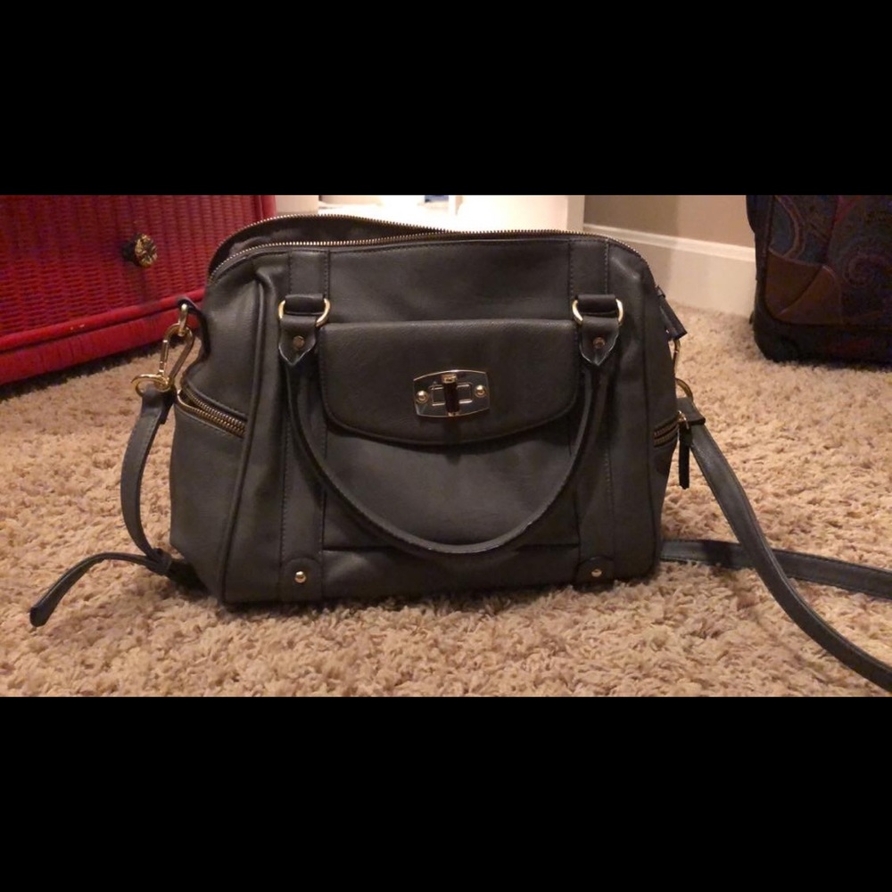 Gray purse
